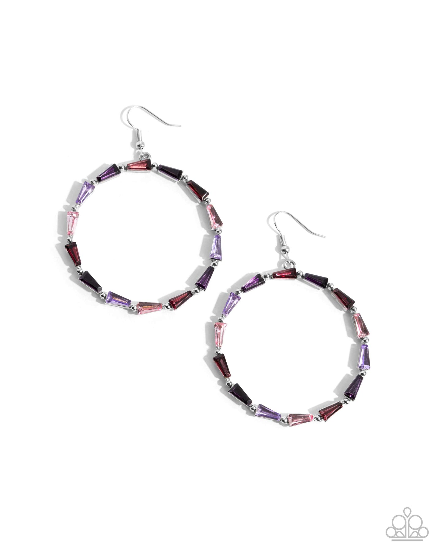 paparazzi-accessories-bounce-around-purple-earrings