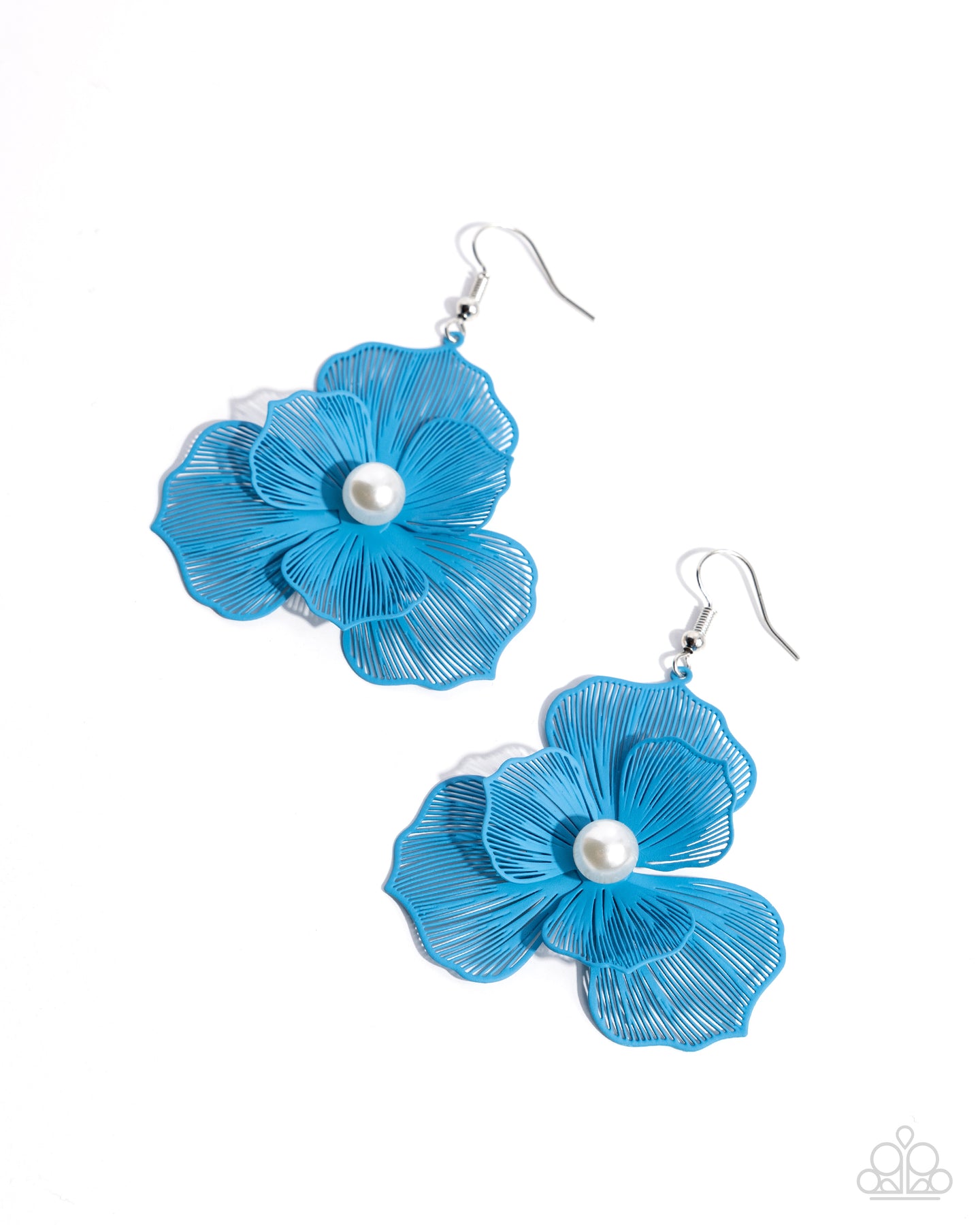 paparazzi-accessories-petal-the-score-blue-earrings
