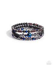 Load image into Gallery viewer, paparazzi-accessories-dreamy-dance-black-bracelet
