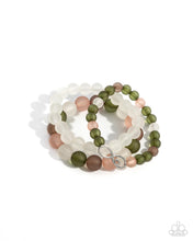 Load image into Gallery viewer, paparazzi-accessories-simplistic-stack-green-bracelet
