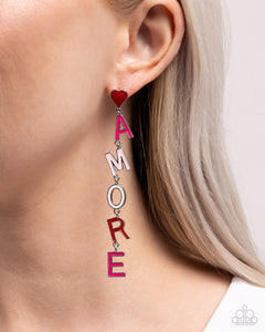 Amore Mio - Multi Post Earrings - Paparazzi Jewelry