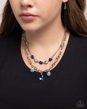 Load image into Gallery viewer, Just for this Moment - Blue Necklace - Paparazzi Jewelry
