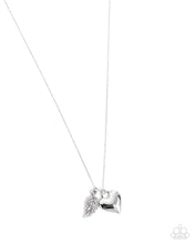 Load image into Gallery viewer, paparazzi-accessories-keep-it-leaf-white-necklace
