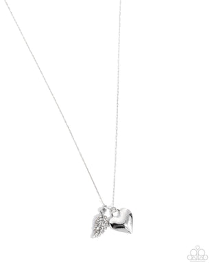 paparazzi-accessories-keep-it-leaf-white-necklace