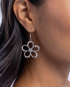 Paramount Pearls - White Earrings - Paparazzi Jewelry