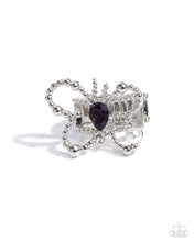 Load image into Gallery viewer, paparazzi-accessories-aerial-artifact-purple-ring
