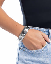 Load image into Gallery viewer, Filigree Flair - Silver Bracelet - Paparazzi Jewelry
