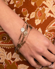 Load image into Gallery viewer, Coachella Construction - Gold Bracelet - Paparazzi Jewelry
