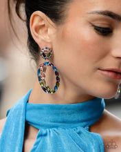 Load image into Gallery viewer, Eclectic Elevation - Multi Post Earrings - Paparazzi Jewelry
