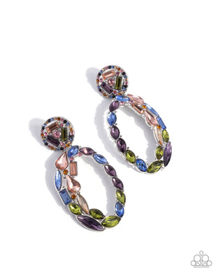 paparazzi-accessories-eclectic-elevation-multi-post earrings