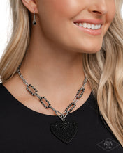Load image into Gallery viewer, Roadside Romance - Black Necklace - Paparazzi Jewelry
