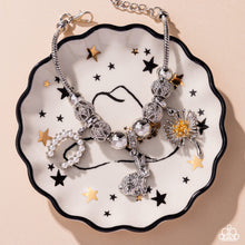 Load image into Gallery viewer, Graceful Godsend - White Bracelet - Paparazzi Jewelry
