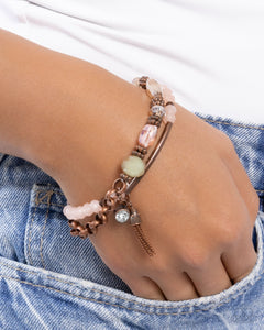 Can You Show Me? - Copper Bracelet - Paparazzi Jewelry