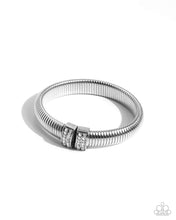 Load image into Gallery viewer, paparazzi-accessories-tailored-transit-white-bracelet
