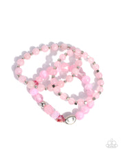 Load image into Gallery viewer, paparazzi-accessories-breathtaking-beat-pink-bracelet
