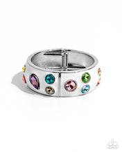 Load image into Gallery viewer, paparazzi-accessories-planned-polka-dots-white-bracelet
