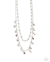 Load image into Gallery viewer, paparazzi-accessories-layered-limit-purple-necklace

