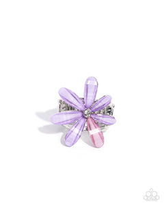 paparazzi-accessories-floral-feasibility-purple-ring