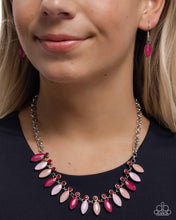 Load image into Gallery viewer, Colorful Citation - Pink Necklace - Paparazzi Jewelry
