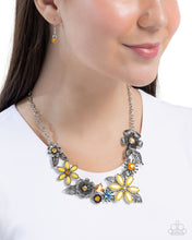 Load image into Gallery viewer, GARDEN My Sparkle - Yellow Necklace - Paparazzi Jewelry
