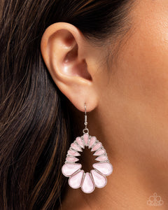 Mesmerizing Moment - Pink Earrings - Paparazzi Jewelry