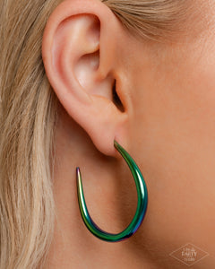 CURVE Your Appetite - Multi Earrings - Paparazzi Jewelry