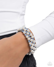Load image into Gallery viewer, Cosmetic Character - Blue Bracelet - Paparazzi Jewelry
