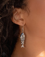 Load image into Gallery viewer, Coastal Cast - Blue Earrings - Paparazzi Jewelry
