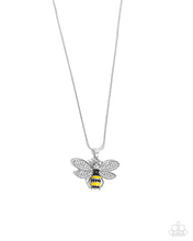 Load image into Gallery viewer, paparazzi-accessories-be-humble-bumblebee-yellow-necklace
