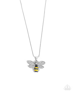 paparazzi-accessories-be-humble-bumblebee-yellow-necklace