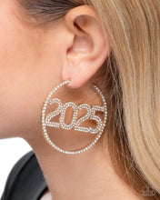 Load image into Gallery viewer, This is Gonna Be My Year - Gold Earrings - Paparazzi Jewelry
