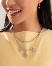 Load image into Gallery viewer, Sentimental Sunset - White Necklace - Paparazzi Jewelry
