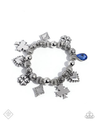 paparazzi-accessories-spirited-sentiment-blue-bracelet