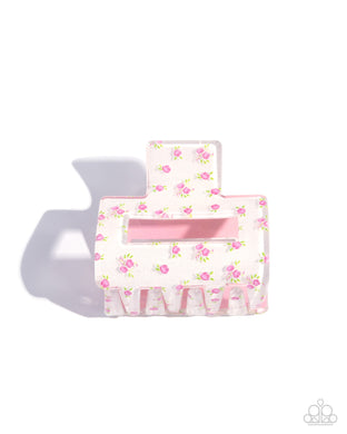 paparazzi-accessories-petite-print-pink-hair clip