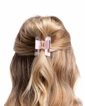 Load image into Gallery viewer, Petite Print - Pink Hair Clip - Paparazzi Jewelry
