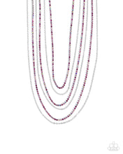 Load image into Gallery viewer, paparazzi-accessories-pronged-purpose-pink-necklace
