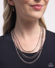 Load image into Gallery viewer, Pronged Purpose - Pink Necklace - Paparazzi Jewelry
