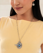 Load image into Gallery viewer, Stirring Season - Blue Necklace - Paparazzi Jewelry
