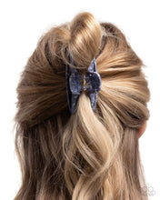 Load image into Gallery viewer, Marbled Model - Silver Hair Clip - Paparazzi Jewelry
