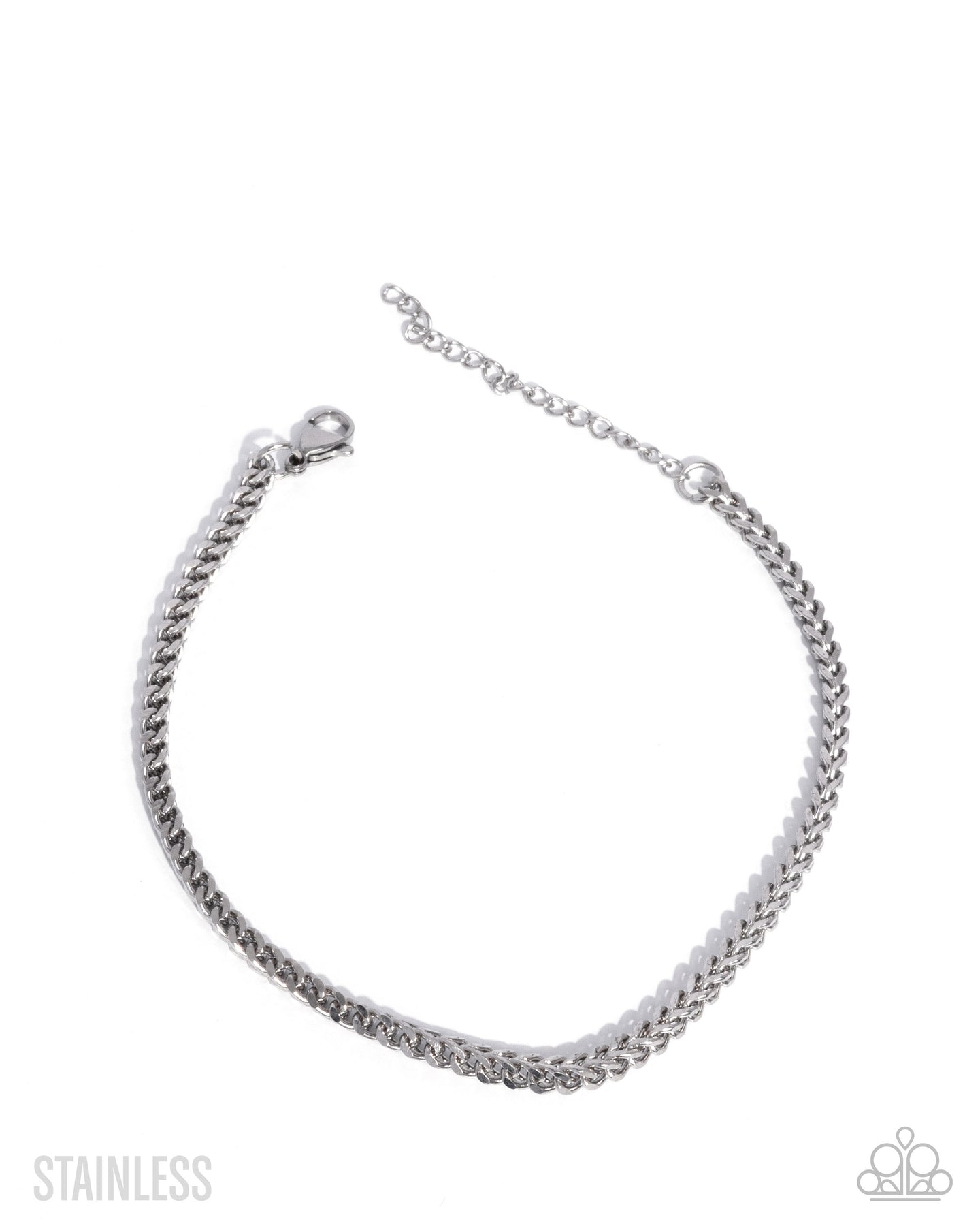 paparazzi-accessories-macho-moment-silver-mens necklace