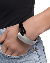Load image into Gallery viewer, Painted Partner - Black Bracelet - Paparazzi Jewelry
