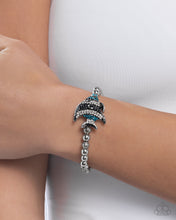 Load image into Gallery viewer, Admirable Angelfish - Blue Bracelet - Paparazzi Jewelry
