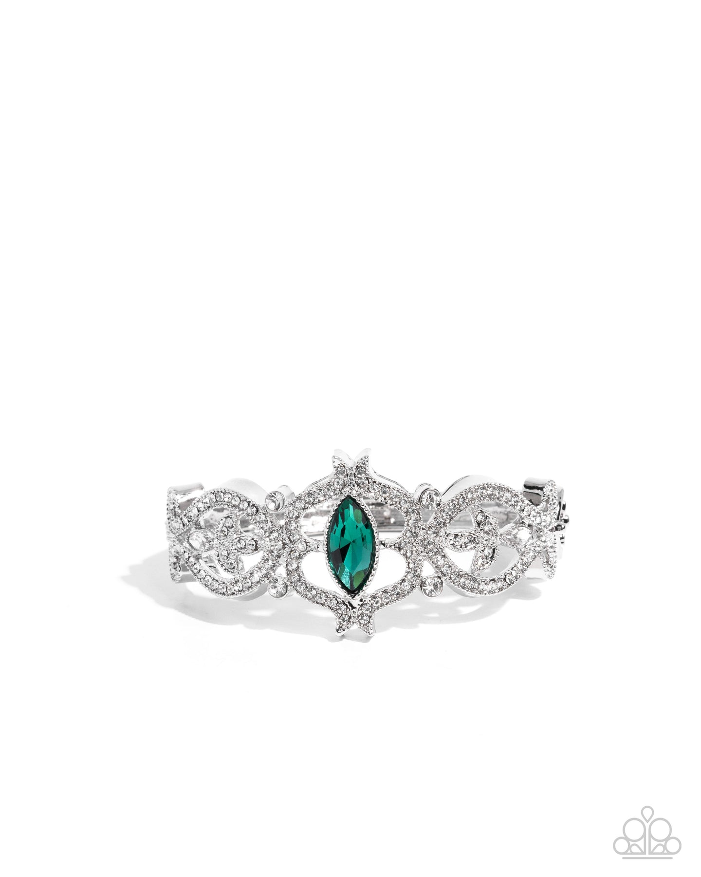 paparazzi-accessories-courtly-coquette-green-bracelet