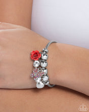 Load image into Gallery viewer, Windblown Whimsy - Red Bracelet - Paparazzi Jewelry
