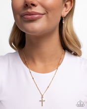 Load image into Gallery viewer, Endless Faith - Gold Necklace - Paparazzi Jewelry
