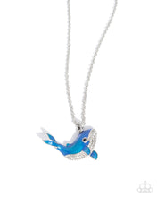 Load image into Gallery viewer, paparazzi-accessories-whale-watching-blue-necklace

