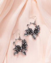 Load image into Gallery viewer, Wanderlust Wreath - Silver Earrings - Paparazzi Jewelry
