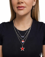 Load image into Gallery viewer, Unforgettable USA - Multi Necklace - Paparazzi Jewelry
