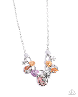paparazzi-accessories-oceanic-octave-orange-necklace