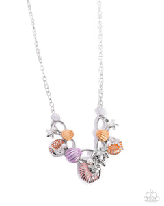 paparazzi-accessories-oceanic-octave-orange-necklace
